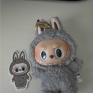 Authentic sesame bean labubu